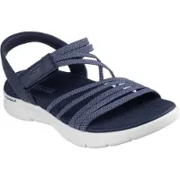 SKECHERS Go Walk Flex Sandalen blauw Maat 42