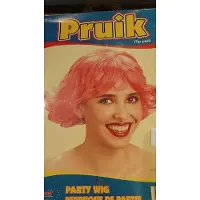 Folat Pruik Flip Pink
