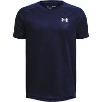 Under Armour Tech 2.0 Trainingsshirt Kids Donkerblauw Wit