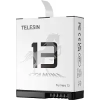 Telesin oplaadbare batterij voor GoPro 13 - 1950 mAh