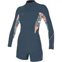 O'Neill 2025 Dames Bahia 2/1mm Rug Ritssluiting Lange Mouwen Lentepak