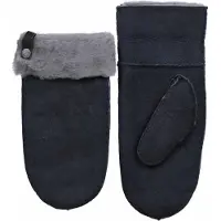 Van Buren Lamsvacht Wanten Grijs Colour:Grijs Size:XXL