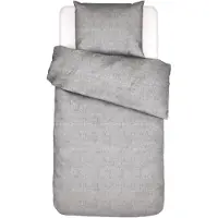 Essenza Dekbedovertrek Jule Anthracite Katoen-140 x 200 / 220 cm | 1-Persoons