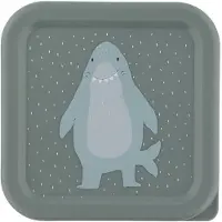 Trixie Set van 3 snackdoosjes - Mr. Shark - 3-delige Snackbox - Makkelijk te openen - Ideaal voor kinderen
