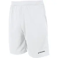 Stanno junior voetbalshort wit Sportbroek Jongens/Meisjes Polyester - maat 152