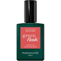 Manucurist Paris Green Flash LED-gelnagellak Veganistisch 12-vrij plantaardig (60%) gellak Gemaakt in Frankrijk 0,5 fl oz (BOIS DE ROSE)