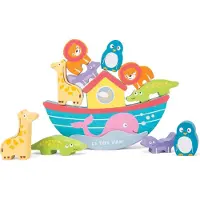 Le Toy Van Noah's Balancing Ark, 1 stuk, Hout, Meerkleurig