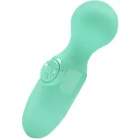 Pretty Love - Little Cute - Vibrator - Mini Stick - Mini Wand Vibrator - Turquoise - Compact, Krachtig en Veelzijdig