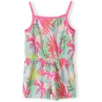 MINOTI Overall geel / lichtgroen / oranje / pink