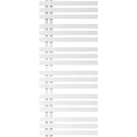 LuxeBath Badkamer radiator Ijzer EM 600x1400 mm Wit