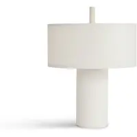 New Works Margin Tafellamp Draagbaar Wit - Draagbare lampen Staal White - 21361