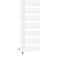 LuxeBath Badkamer radiator middenaansluiting 600x1600 mm wit met verwarmingselement 1200W