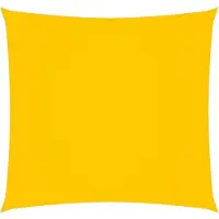 vidaXL Schaduwdoek rechthoekig 2x2,5 m oxford stof geel