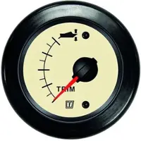 VETUS Z Tail Trim Indicator 12-24v Zwart 52 x 63 mm