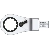 Gedore 2827751 Insteek-ringratelsleutel, omschakelbaar SE 9x12, 17 mm