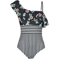 Looney Tunes Zwempak - Tweety - S tot M - voor Vrouwen - meerkleurig - Maat M