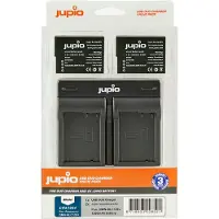 Jupio Kit: 2x Battery DMW-BLC12E + USB Dual Charger