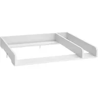 Vicco Wicko Wisseltafelblad – 80 x 76 cm met verdeling Wit