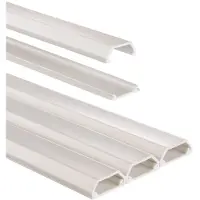 Hama Pvc Kabelgoot Half Rond 1M 8Mm Wit 3Pak