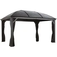Sojag paviljoen Moreno, 10x14, antraciet, 298 x 423 x 283 cm (L x B x H), aluminium