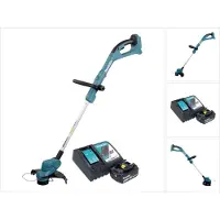 Makita DUR 193 RG1 accu-graskantensnijder 18 V 260 mm + 1x accu 6,0 Ah + oplader