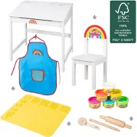Play-Doh x Play-Doh schoolbank met boetseeraccessoires