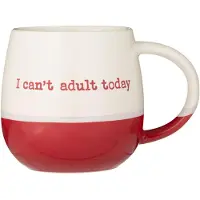 Price & Kensington Mok uit aardewerk I can't adult today 340ml