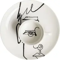Kare design Koffie Kopjes Viso man (4/set)