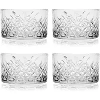 Pasabahce – amuseschalen – Timeless – sterk glas – transparant – set 4 Ø9 cm 22,5 cl