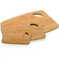kela Serveerplank Katana Bruin (Set van 3)