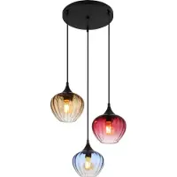 Globo Hanglamp Sander 3-lichts rond