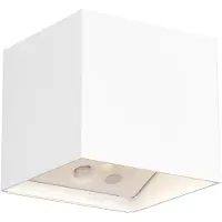 RL LIVE YOUR LIGHT REALITY GENIE - Wandlamp - Wit mat - incl. 2x SMD 1 W - Bewegingssensor - USB-aansluiting - Verlichting omhoog en omlaag - Wandmontage - Oplaadbaar - RL NOW - Buitenverlichting - IP44