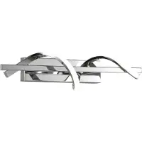 TRIO Wandlamp Isabel chroom