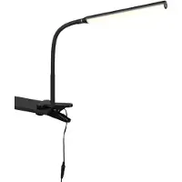 TRIO Klem bureaulamp Nevada flexibel - zwart