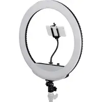 Bresser LED MM-26AB Ringlamp 48W + Netadapter + Tas