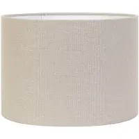 Light & Living Kap cilinder 40-40-25 cm LIVIGNO licht grijs