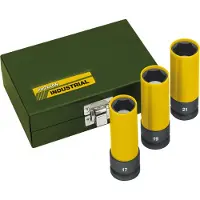 Proxxon IMPACT 1/2 23 938 Kracht-dopsleutelinzetset 1/2 (12,5 mm) 3-delig