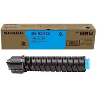 Sharp MX-70GTCA toner cartridge cyaan (origineel)