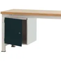 Manuflex onderbouw met schuifladen, voor werkbank Profi diepte 700 mm, antraciet