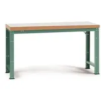 Manuflex werkbank Profi standaard, Tafelblad kunststof B 1750 x D 700, waterblauw