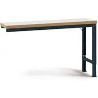 Manuflex aanbouw-werkbank Profi speciaal, tafelblad kunststof, 1250 x 700 mm, antraciet