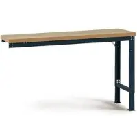 Manuflex aanbouw-werkbank Profi speciaal, tafelblad multiplex, 1750 x 700 mm, antraciet