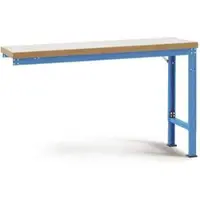Manuflex aanbouw-werkbank Profi speciaal, tafelblad kunststof, 2000 x 700 mm, lichtblauw