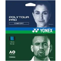 Yonex Tennis besnaring Yonex Poly Tour Pro Blue 1,25 mm