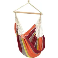 Amazonas hangstoel, Brazilië, acerola-design - Zitvlak 160 x 130 cm, kleurrijk; AZ-2030150