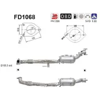 As FD1068 Roetfilter (DPF)