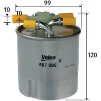 Valeo 587096 Brandstoffilter