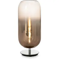 Artemide Tafellampe , Gople Mini, Wit, Woonkamer, Glas, Designer