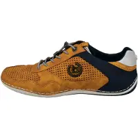 Bugatti Sneakers laag nachtblauw / safraan / lichtgrijs