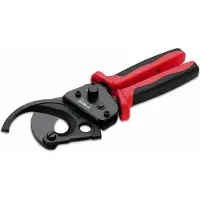 Cimco kabelsnijder met ratelmechanisme, 220 mm, geschikt voor kabels tot Ø 45 mm, VDE-gekeurd, met 1-componenten handgreep, 1 stuk.